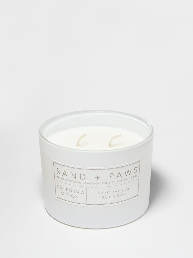 Sand + Paws California Citron 12 oz scented candle