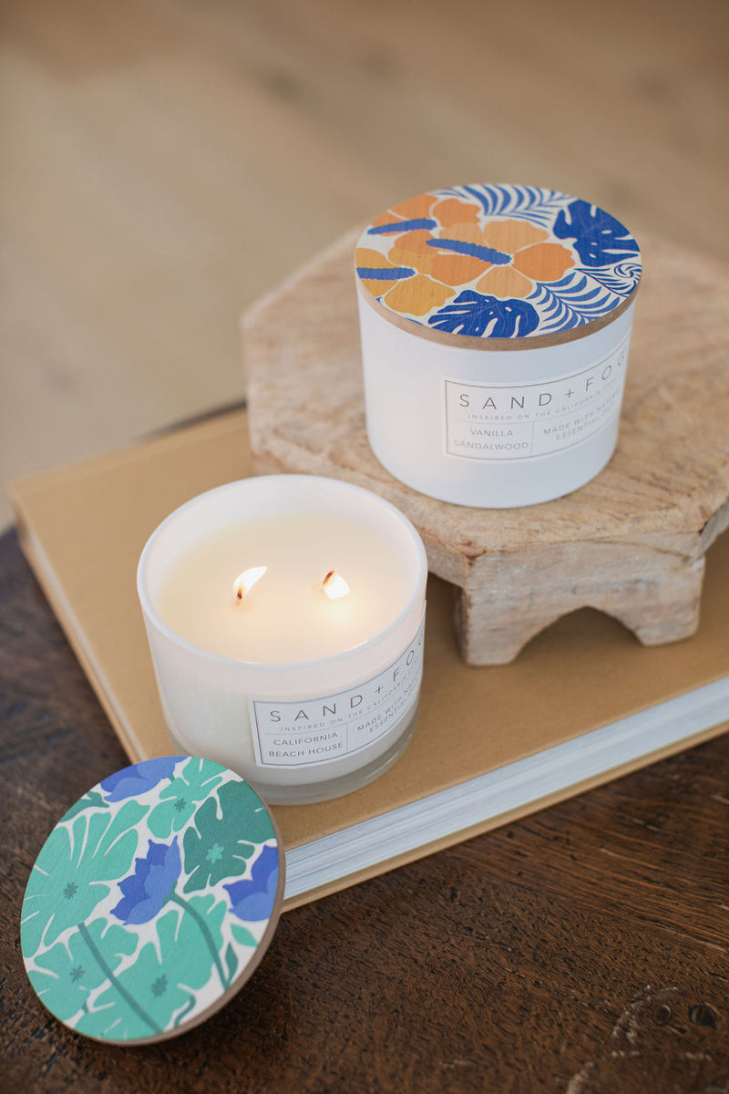 Vanilla Sandalwood 12 oz scented candle