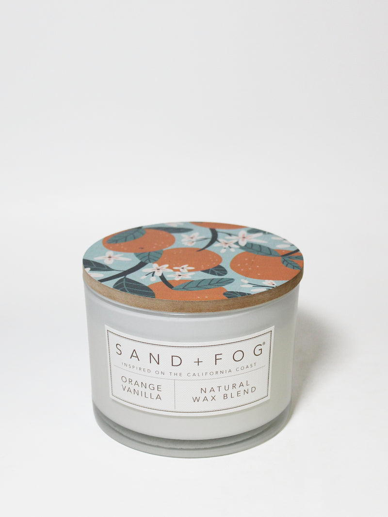 Orange Vanilla 12 oz scented candle