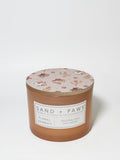 Sand + Paws Floral Bamboo 12 oz scented candle
