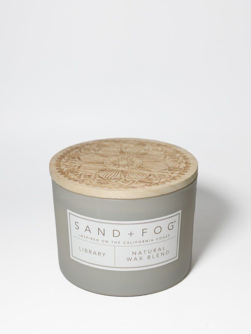Library 12 oz scented candle